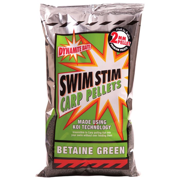 DYNAMITE PELLET SWIM STIM CARP BETAINE GREEN - The Bait Bucket
