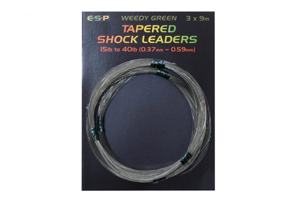 esp-tapered-shock-leaders-weedy-green-packed